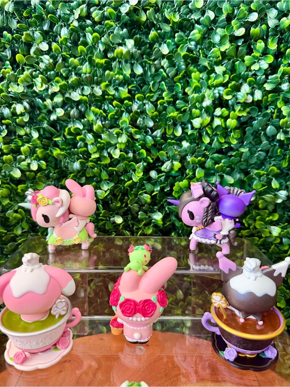 Tokidoki x Kuromi & My Melody Garden Tea Party Complete Set of Commons